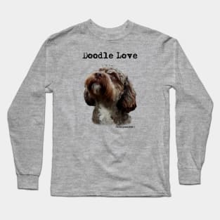 Doodle Dog Love Long Sleeve T-Shirt